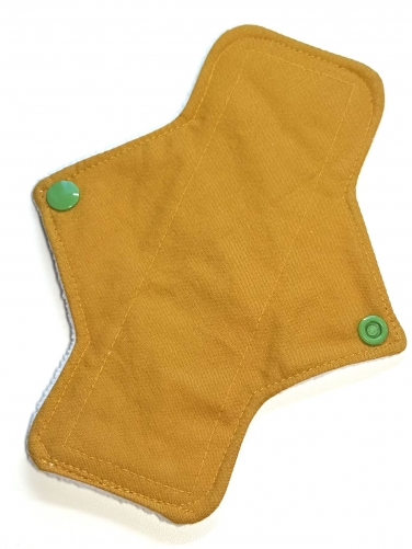 Libadi Stoffbinde Slipeinlage CURRY uni - S (17,5 cm) | Standard | ohne PUL