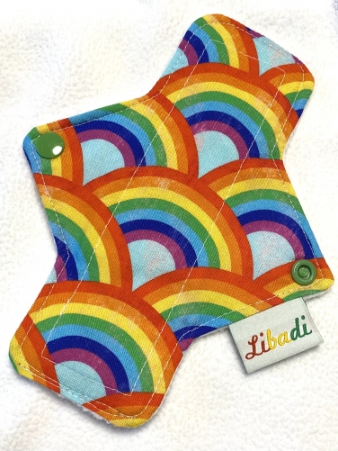 Libadi Stoffbinde 880 Regenbögen Bine Brändle - S (17,5 cm) | Standard | ohne PUL