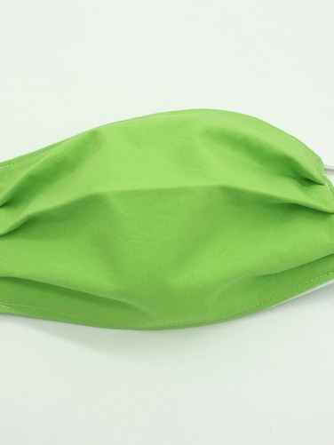 Behelfsmaske Mundnasenmaske versandfertig! Mumpfupf to go 014 apfelgrün uni