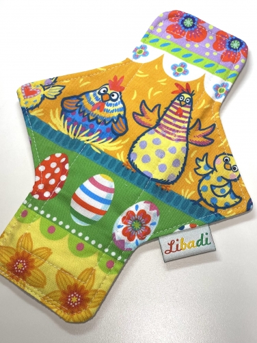 Libadi Stoffbinde 899 - Ostern wirds Bine Brändle - M (22 cm) | Standard | mit PUL