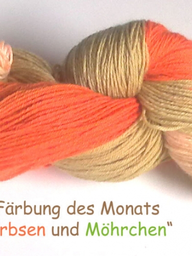 anabelcolori "Erbsen und Möhrchen"
