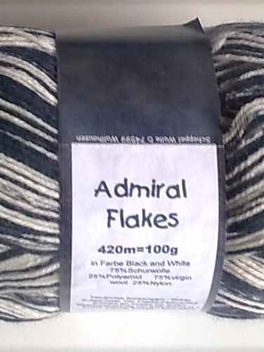 Admiral Flakes 1997 black and white Schoppel