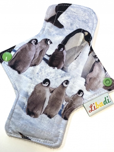 Libadi Stoffbinde 863 Pinguine - S (17,5 cm) | Standard | ohne PUL