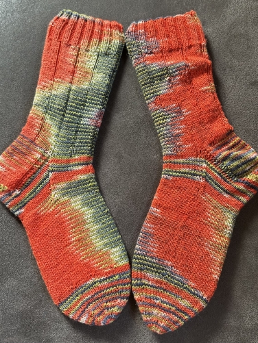 Stricksocken von Libadi 0826 Gr. 40/41