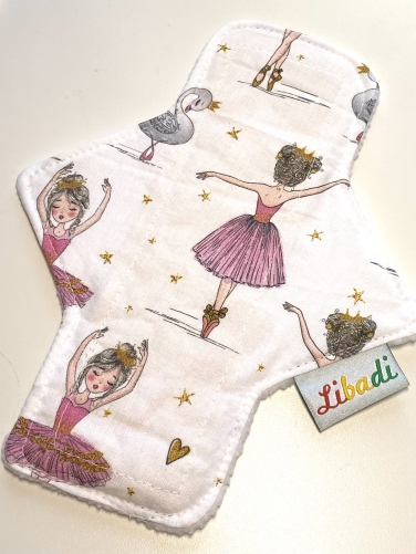 Libadi Stoffbinde 904 Ballerina + Schwan