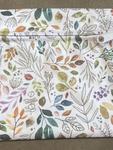 Wetbag "bunte Blätter QUER" 15 x 22 cm