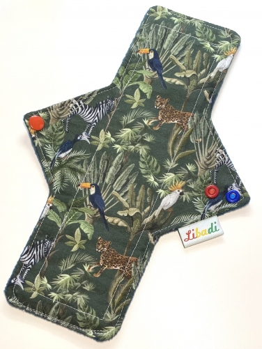 Libadi Stoffbinde 896 Dschungel-Tiere 