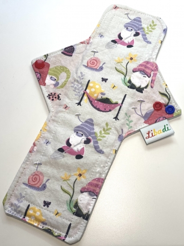 Libadi 902 Frühlings-Gartengnome - M (22 cm) | Standard | mit PUL