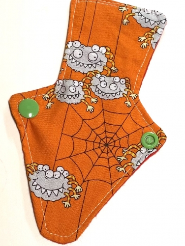 Libadi Stoffbinde spooky Spiders 916 - XS (16,5 cm) | Cotton | ohne PUL