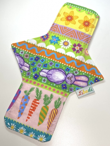 Libadi Stoffbinde 899 - Ostern wirds Bine Brändle - L mittig (28 cm) | Standard | mit PUL
