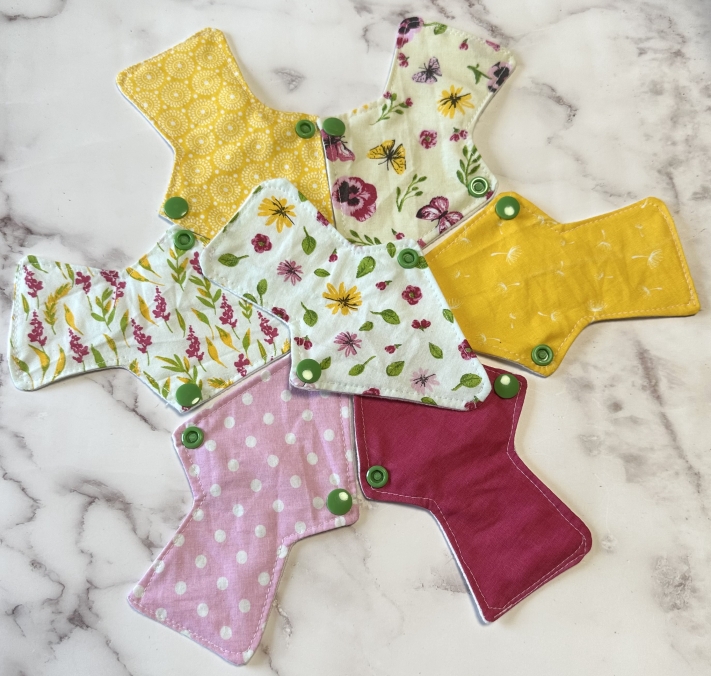 Libadi Tanga-Stoffeinlagen 7er Set   017 reine Baumwolle