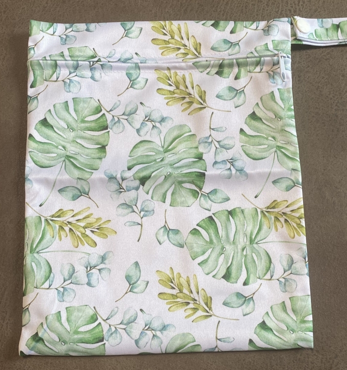 Wetbag MONSTERA 24 x 20 cm 2 Fächer