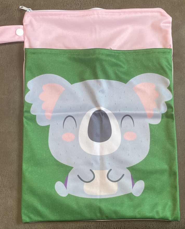 Wetbag KOALA 34 x 24 cm, 2 Fächer