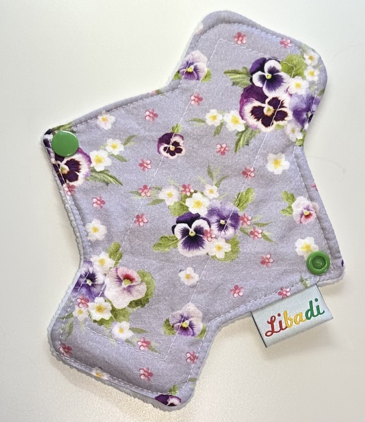 Libadi Stoffbinde Stoffslipeinlage 936 Stiefis auf lila