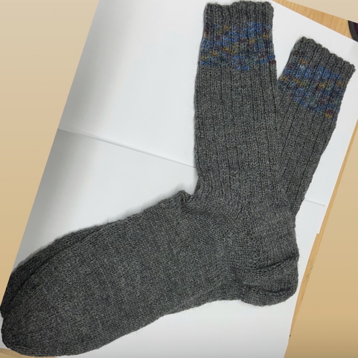 Stricksocken von Libadi 0426 Gr. 46/47