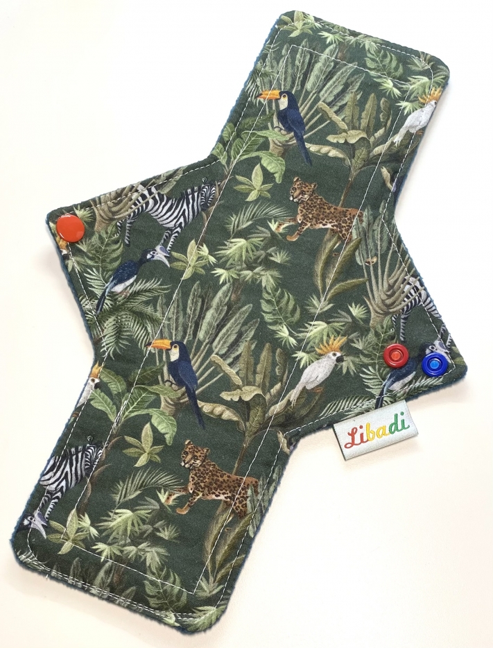 Libadi Stoffbinde 896 Dschungel-Tiere 