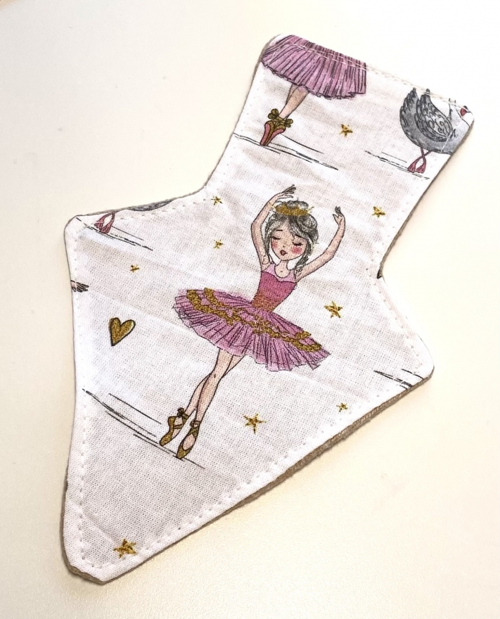 Libadi Stoffbinde 904 Ballerina + Schwan