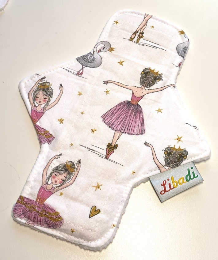 Libadi Stoffbinde 904 Ballerina + Schwan